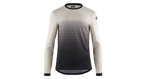 Assos trail t3 zodzilla beige langarm-mountainbike-trikot