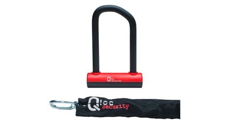 Antivol u qloc security 75/150mm + chaîne 8 900mm