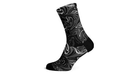 Paire de chaussettes - marble black socks