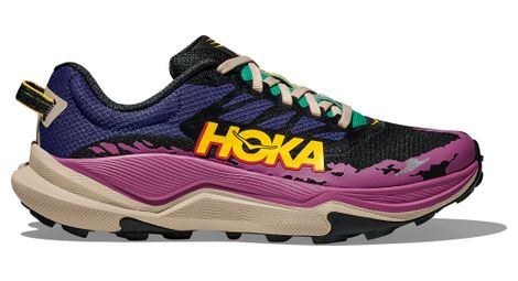Zapatillas hoka torrent 4 trail negro/multicolor mujer