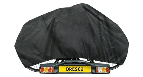 Dresco housse elastique de velo pour 1 velo noir