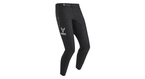 Pantalones animozwild mtb negro con piel