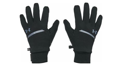 Gants under armour storm fleece run noir homme