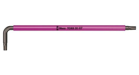 WERA  cles torx coudees fonction de ret longue 967 sxl hf torx 20