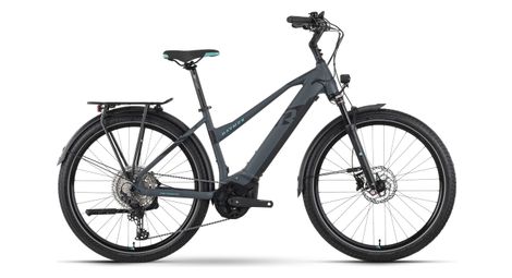 Raymon tourray e 6.5 lady electric hybrid bike tektro 11s 630wh 27.5'' grigio 2024