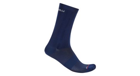 Chaussettes Castelli Aero Race Pro 20 Bleu