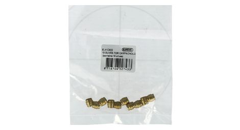 Kit de 10 Olives Elvedes pour Durite Campagnolo