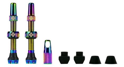 Muc-off v2 44mm iridescent tubeless valves