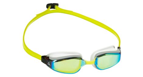 Lunettes de bain aquasphere fastlane blanc jaune
