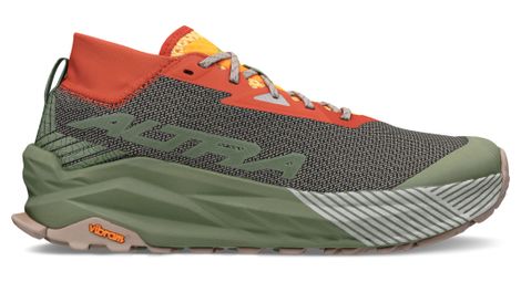 Zapatillas Trail Altra Olympus 275 Verde/Naranja Hombre