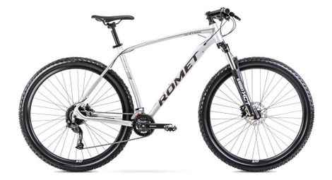 Vélo vtt cross-country 29  - romet - mustang m3 - gris