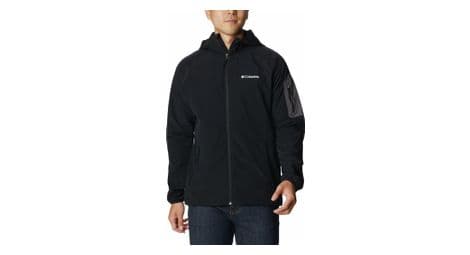 Veste softshell columbia tall heights hooded noir