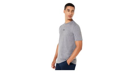 Oakley bark new kurzarm t-shirt grau