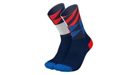 Chaussettes incylence elements bleu/rouge