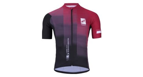 Maillot à manches courtes kenny tech rouge/noir