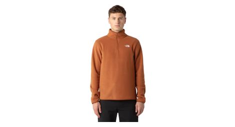 Forro polar The North Face Glacier 1/4 Zip Orange para hombre