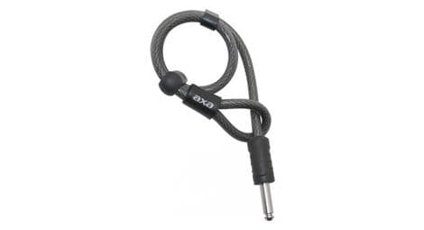 Antivol velo cable a boucle axa rls pour fer a cheval plug diam 10mm l1.15m