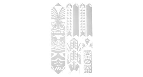 All mountain style extra maori frame guard kit white