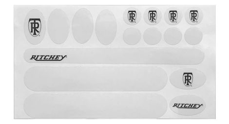 Ritchey frame protectors kit clear (17 stuks)