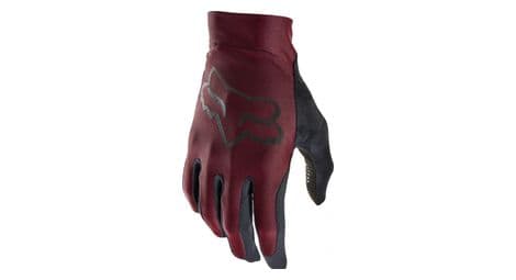 Guantes fox flexair marrón oscuro