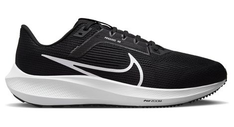 Chaussures de Running Nike Air Zoom Pegasus 40 LARGE Noir Blanc