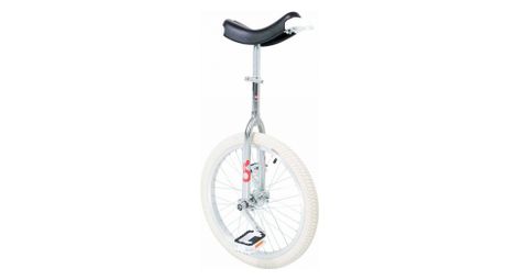 Monocycle qu ax 20 only one chrome pneu blanc