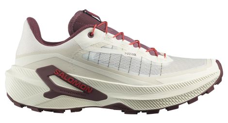 salomon genesis 2 women s trail running shoes white red
