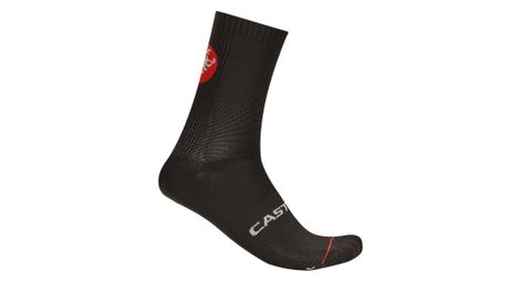 Chaussettes Castelli Entrata 12 Noir