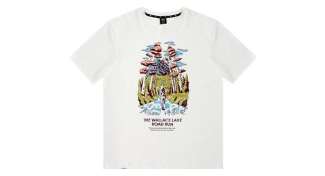 T-Shirt Manches Courtes Ciele ORTShirt Wallace Lake Road Blanc Unisexe