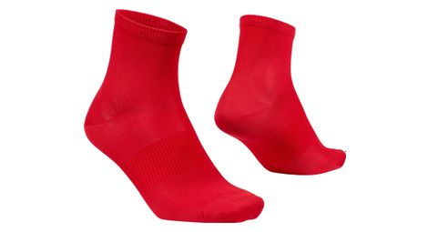 Chaussettes basses gripgrab lightweight airflow rouge
