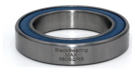 Black bearing 61805-2rs max 25 x 37 x 7 mm