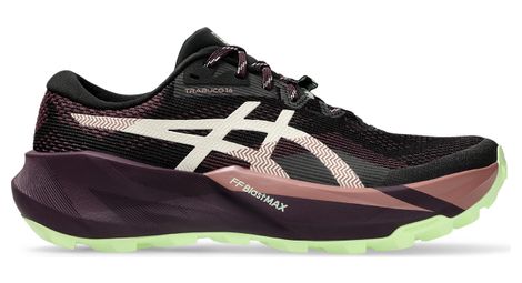 Chaussures Trail Asics Trabuco 14 Noir/Violet Femme