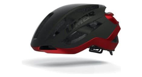 Casque air star - noir mat/rouge