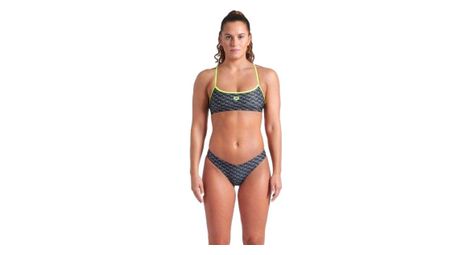 Arena new monogram 2-piece swimsuit green women's