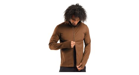 Sudadera con capucha Chrome Merino Cobra 3.0 Marrón