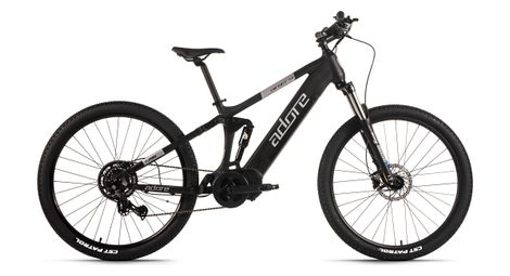 Vtt électrique tout suspendu 29  aluminium enforce 3.0 moteur central batterie 36 v/15 ah li-ion 9 vitesses noir adore