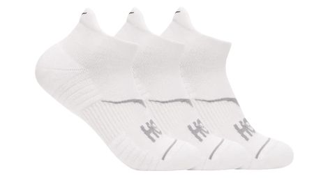 Calcetines Hoka No-Show Blancos (3 pares)