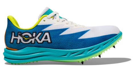 Unisex-leichtathletikschuhe hoka crescendo md weiß blau grün 42.2/3