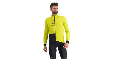 Chaqueta de manga larga sportful tempo amarillo