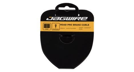 Cable de frein jagwire road brake cable pro polished slick stainless 1 5x2000mm sram shimano
