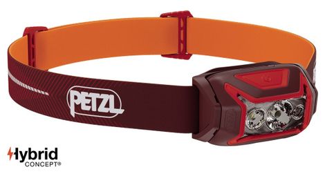 Lampe frontale Petzl Actik Core 625 Lumens Rouge