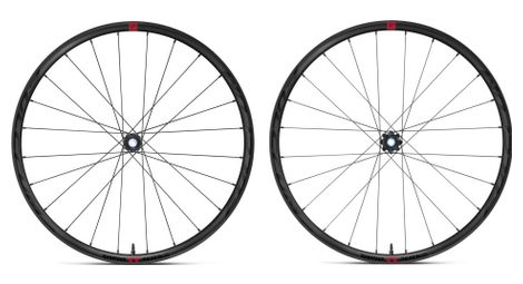 Juego de ruedas fulcrum rapid red 5 | 12/15 x100 mm - 12 x 142 mm | centerlock campagnolo n3w