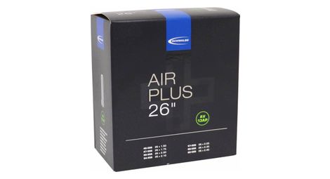 Chambre à air schwalbe air plus 26 av13 valve shrader 40mm