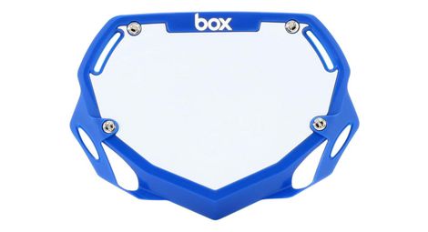 Piastra manubrio box phase 1 blu piccola