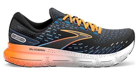 Brooks Glycerin 20 Noir Bleu Orange