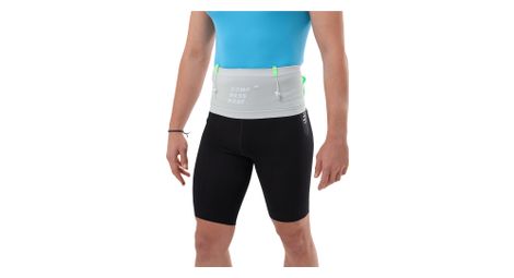 Ceinture Compressport Free Belt Pro Gris/Vert