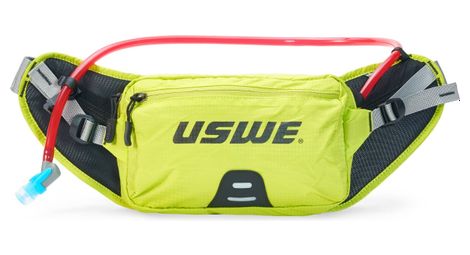 Uswe zulo 2l hydration belt + 1l water pouch yellow