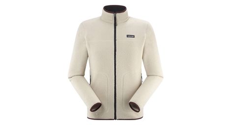 Forro polar hombre lafuma maury sherpa cremallera completa beige