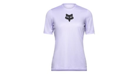 Fox ranger fox head maillot de manga corta lila para mujer