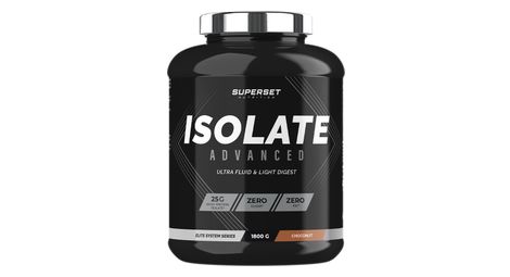 Zero isolate advanced (1,8kg) - superset nutrition - nutella -  whey isolate